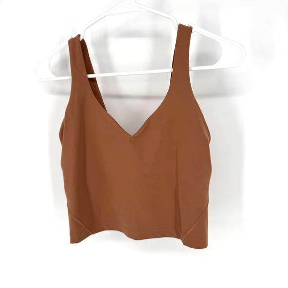 Lululemon athletica yoga Align Tan top Dusty clay size 6 - Picture 2 of 6